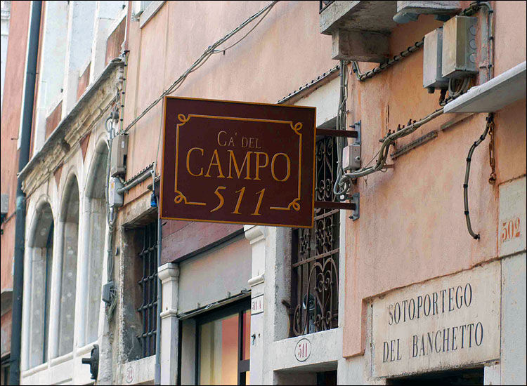 Ca' Del Campo Hotell Venedig Exteriör bild